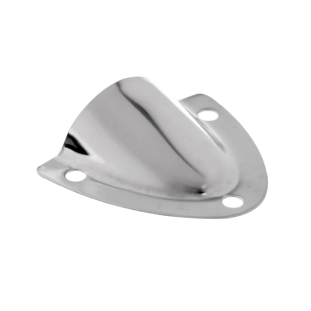 Stainless Steel Polished Clamshell Vent / Wire Cover Clam Shell Vent for Boat