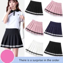 Женская юбка для костюмированной вечеринки с высокой талией весна лето кавайные джинсовые однотонные трапециевидные матросские юбки японская школьная форма мини юбки