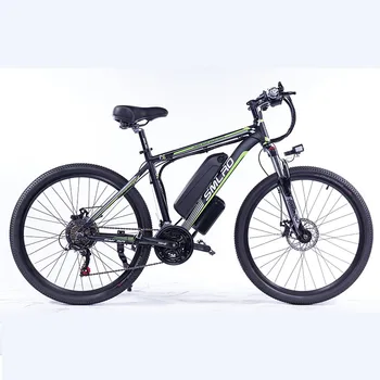 

C6 F 26" Electric Mountain Bicycle 350W Electric Bike with 48V/10AH Removable Lithium-Ion Battery Shimano 7 Speed Shifter