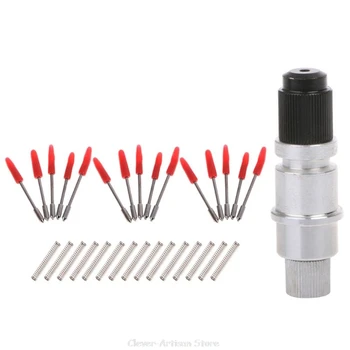 

High Hardness Silhouette Cameo Holder + 15Pcs Blades Vinyl Cutter Plotter 45 Degree Au 19 20 Dropship