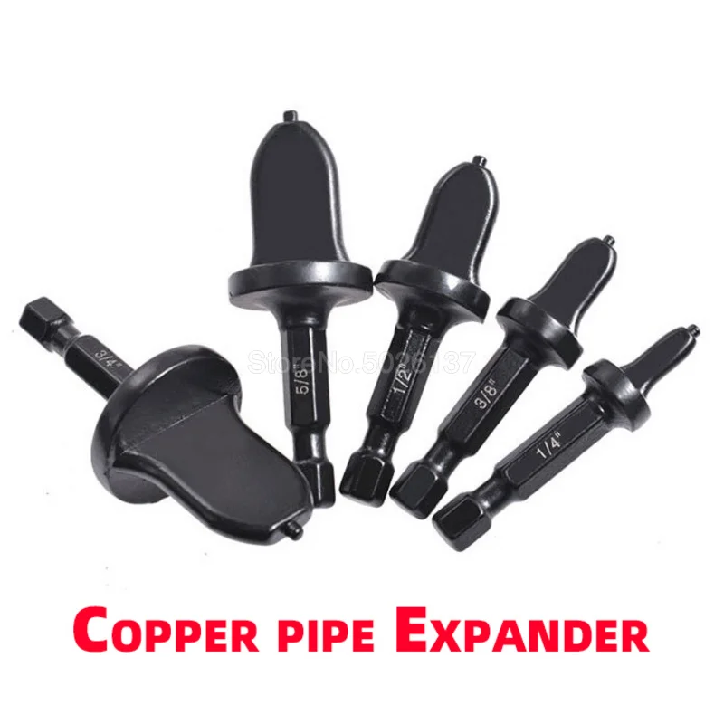 Flaring Tool Drill Bit Set Copper Pipes Swaging Tool Drill Bit Set Copper Pipe Aliexpress