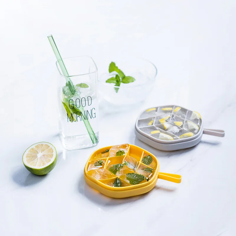 

Silicone Ice Cube Mould Hexagon Ice Storage Box Container DIY Ice Cube Lattice Homemade Gadgets Refrigerator Home Kitchen Tools