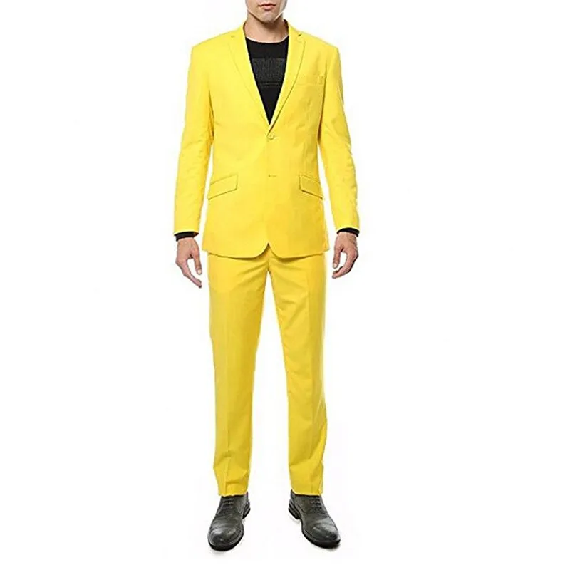 

Custom Made New Srtyle Groomsman Men Suits Two Button 2-Piece Slim Fit Men Blazer Groom Men Tuxedos (Jacket+Pants) H513