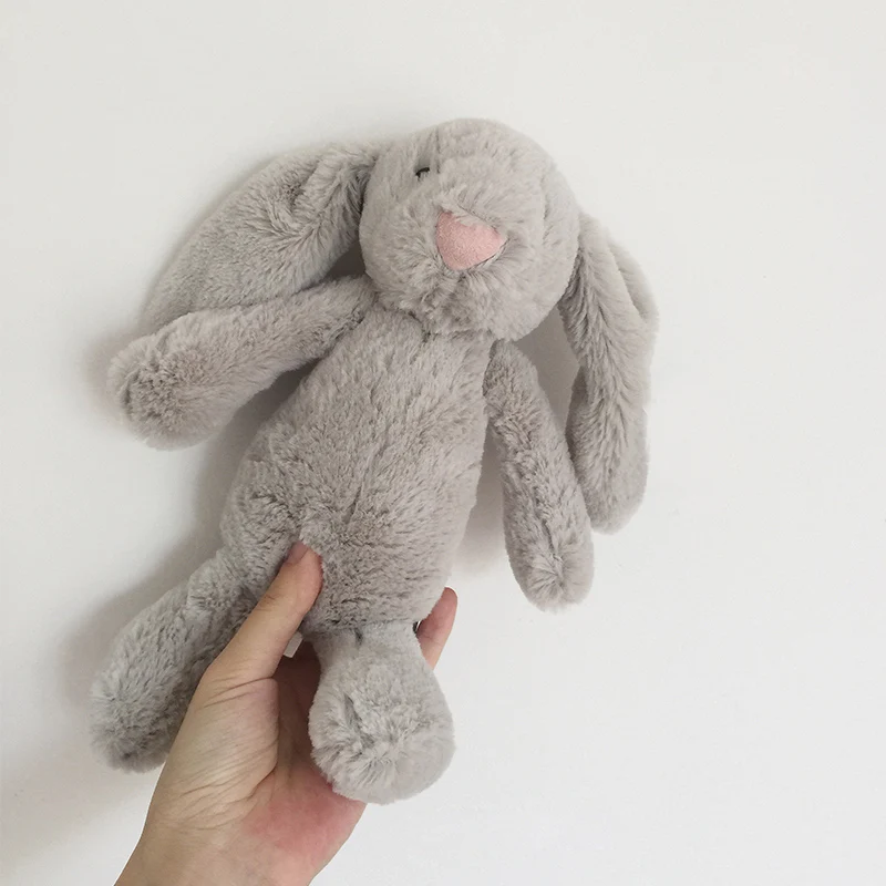 thumbnail image 1 of 25cm Long Ears Bunny Plush Stuffed Toys For Baby Girl Appease Doll Baby Sleeping Toy Baby Gifts, 1 of 5