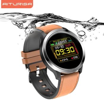 

Smart Watch Men ECG+PPG HRV Heart Rate Blood Pressure Monitor with IP68 Waterproof Smart Bracelet for Android IOS