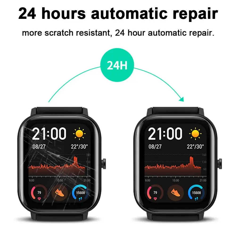 Защитная пленка на весь экран мягкая пленка для Huami Amazfit GTS Smart Bracelet 20 мм