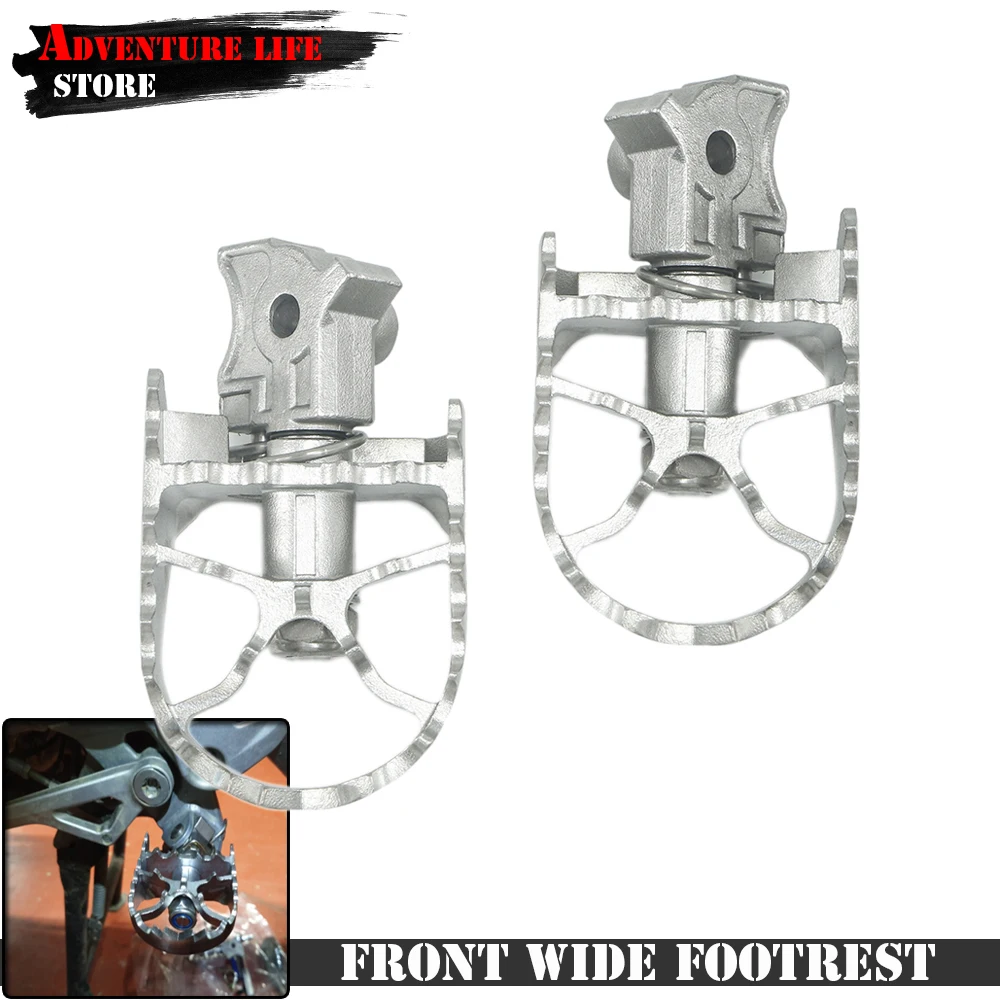 For BMW R1200GS R1250GS R 1200 GS LC Adv Adventure Motorcycle Foot Pegs Front Wide Footrest | Автомобили и мотоциклы
