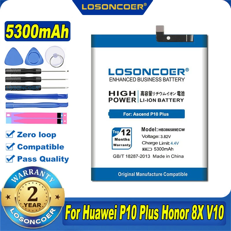 HB386589ECW батарея для Huawei P10 рlus Nova 3 4 Honor 8X V10 VKY-AL00 Mate 20 Lite PAR-LX1 L11 L21 LX9 L29 VCE-LX2 L22 SNE-LX1 |