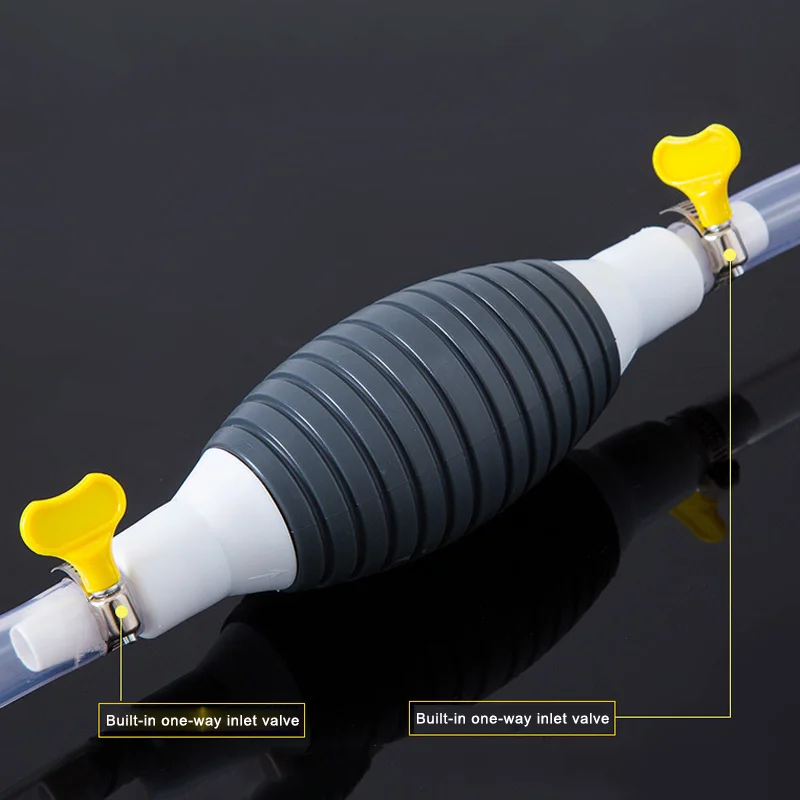 Ручной насос с высоким потоком сифона, ручной автомобильный переносной инструмент для перекачки топлива, многофункциональный бензиновый насос
