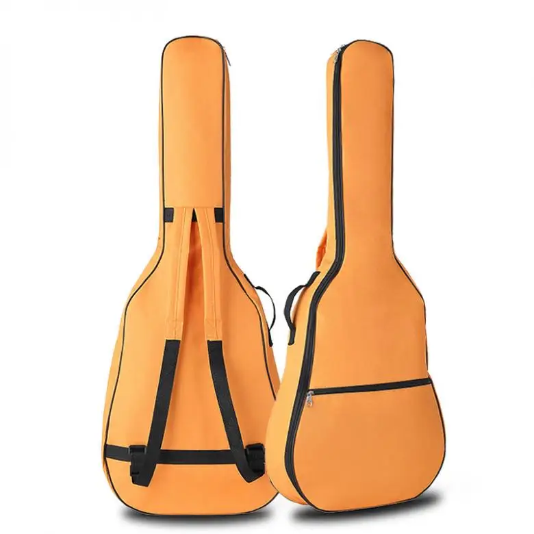 Portable 41 Inch Oxford Fabric Acoustic Guitar Double Straps Padded Guitar Soft Case Gig Bag Waterproof Backpack