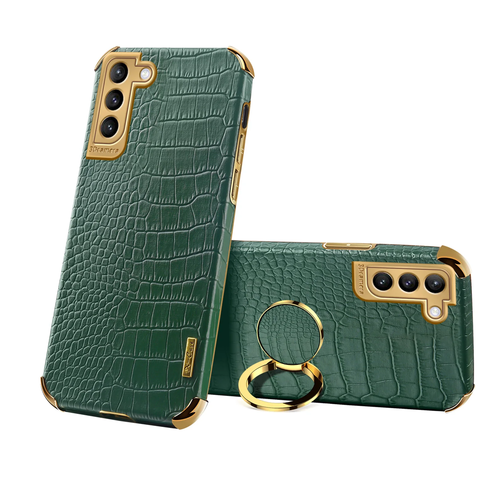 

Full Phone Cover Case For Samsung Galaxy A 52 72 12 Note20 Ultra Crocodile Leather For Samsung Galaxy S21 S20 FE Plus Ultra Capa