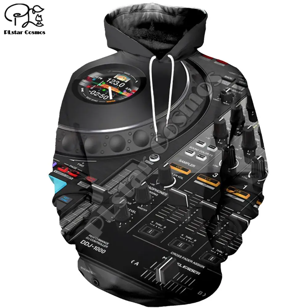 

PLstar Cosmos DJ Disco Dropshipping Music New Fashion casual Tracksuit 3DPrint Zipper/Hoodie/Sweatshirt/Jacket/Mens Womens s-7