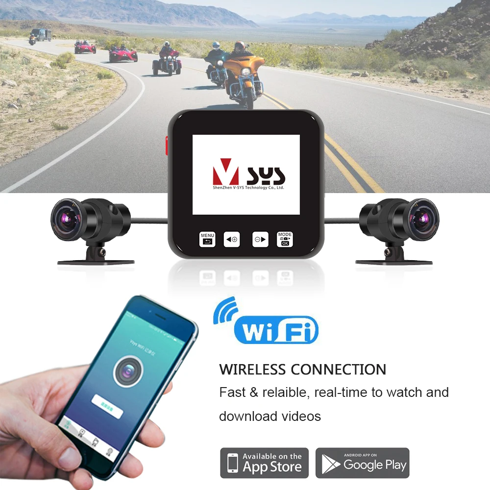 SYS VSYS A6X WiFi экшн камера на мотоциклетный шлем регистратор видеорегистратор
