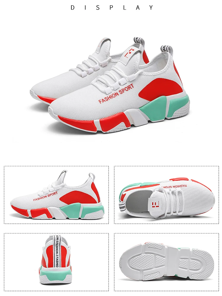 New Dance Sneakers Women Feature Breathable Mesh Dance Sneakers Zapatos Mujer High Quality Girls Ladies Practice Shoes YP34