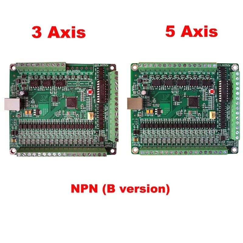 

3 Axis 5 Axis Mach3 Motion Controller Mach3 USB Controller For CNC Engraving Machines LF77-AKZ250-USB3-NPN