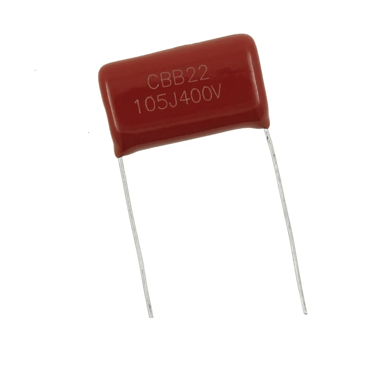 10 шт. 400V105 1 мкФ шаг 20 мм 400V 105 1000NF CBB полипропиленовый пленочный конденсатор с алюминиевой крышкой