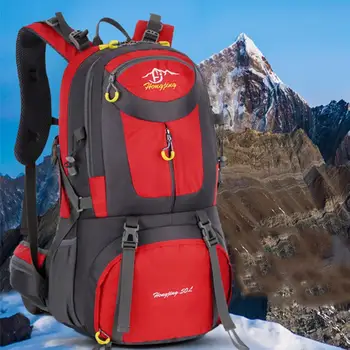 

Mountaineering Backpack Practical Durable Cotton 40L Waterproof Nylon Unisex Knapsack Field Pack Backpack Portable
