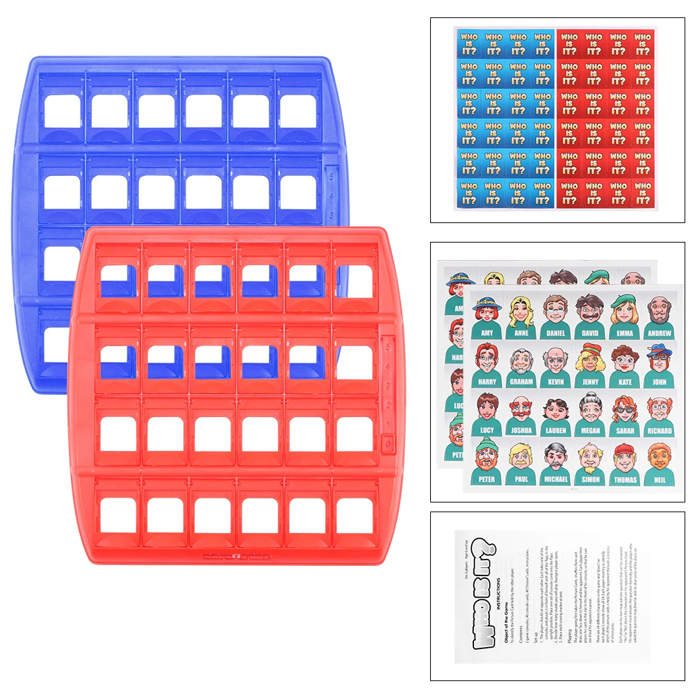 угадай кто Who Is It классическая настольная игра забавные Семейные гадости детские