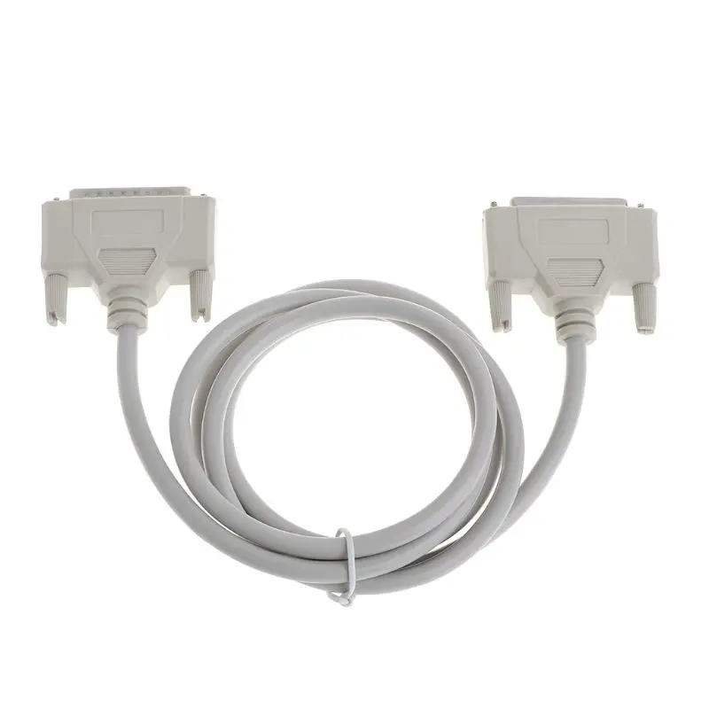 

2021 New Printer Cable DB25 Male to Female 25 Pin Extension Line Parallel Port Computer 1.5m