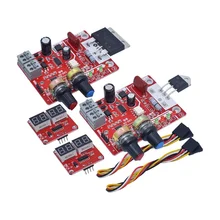 

40A 100A Digital Spot Welder Machine Time Control Board Spot welding Adjust Time & Current Transformer Controller Panel module