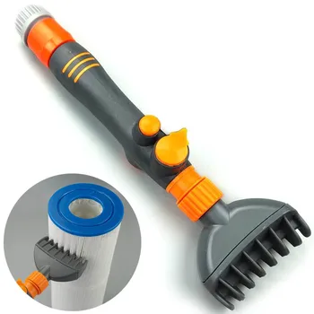 

Filter Jet Cleaner Wand Cartridge Removes Debris Dirt Handheld Cleaners for Pool Hot Tub Spa Water MU8669