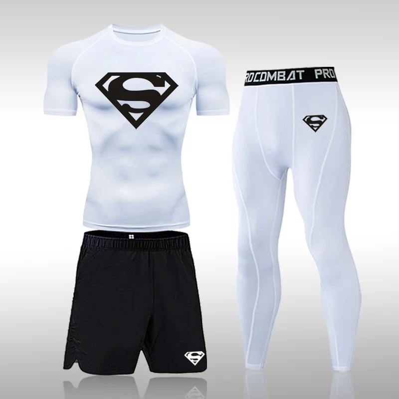 3-piece short sleeve