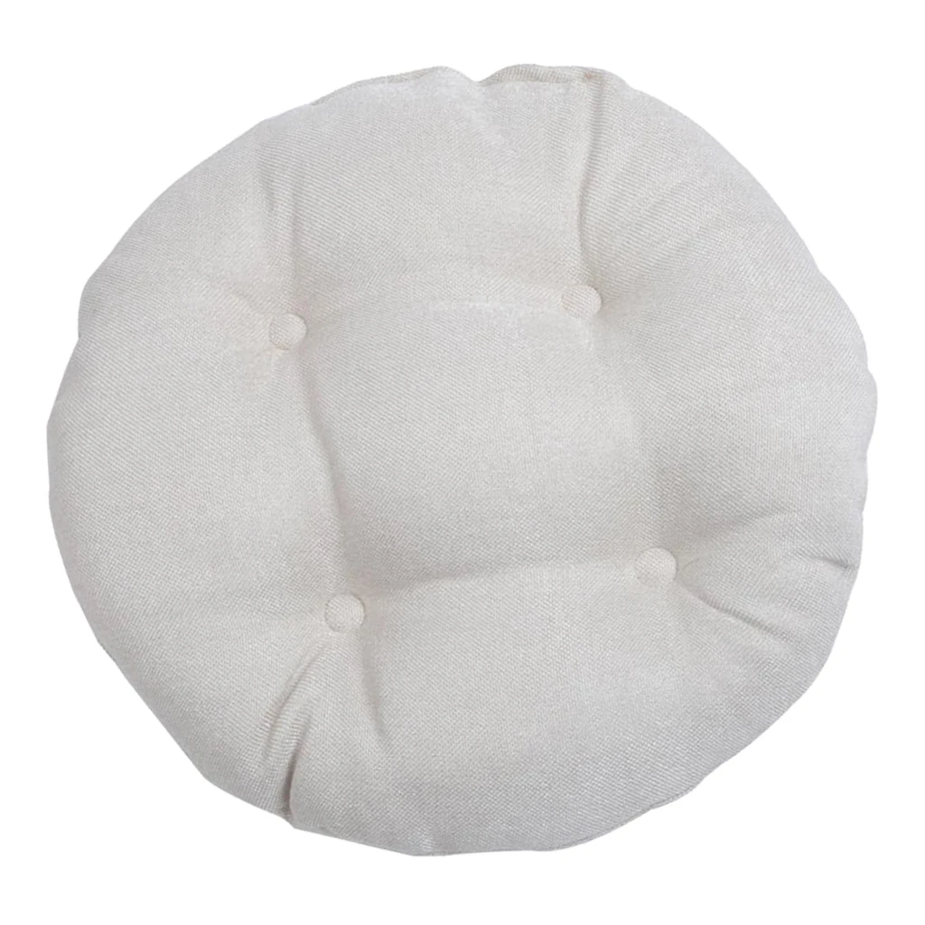Comfy Floor Tatami Pillow For Kids Breathable Chair Seat Cushion, 30cm Dia.