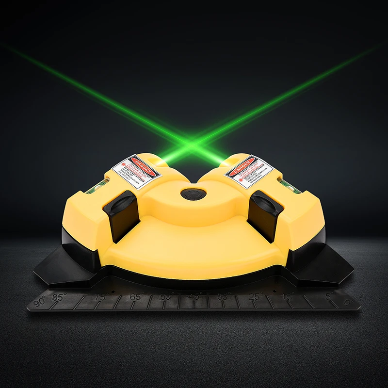 

2019 New Right Angle 90 Degree Square Laser Level High Quality Level Tool Laser Measurement Tool Level Laser Dropshipping