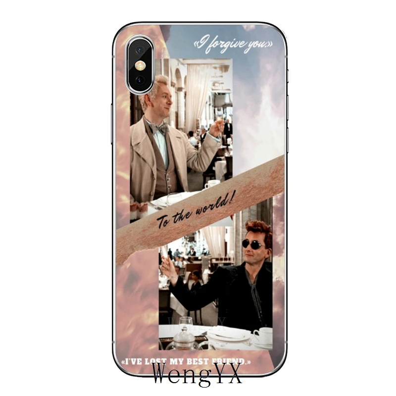 ТВ Good Omens для samsung Galaxy J8 J7 J5 премьер-профессионал J3 A3 A5 A7 мягкий чехол - Цвет: Good-Omens-A-01