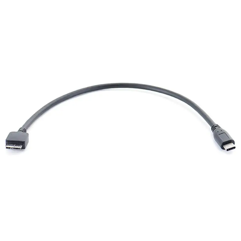 Новейший 1 шт. USB 3,1 type-C к USB 3,0 Micro B Кабельный соединитель линия передачи данных для жесткого диска смартфон сотовый телефон ПК Компьютеры