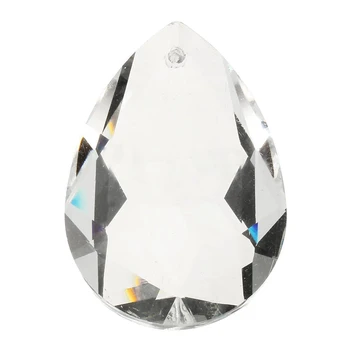 

10PCS Clear Chandelier Crystal Lighting Prisms Hanging Drops Pendants 38MM