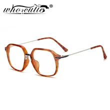Модные Винтажные прозрачные очки, ацетатная оправа, женские брендовые компьютерные очки, очки ботаника, оптические линзы, очки для мужчин S118