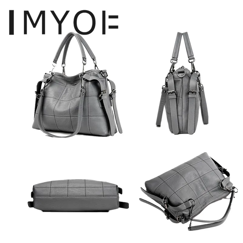 Goede Fashion Designer Vrouwen Handtas Vrouwelijke Echte Lederen Tassen Handtassen Dames Draagbare Schoudertas Office Dames Causale Tas Bakken
