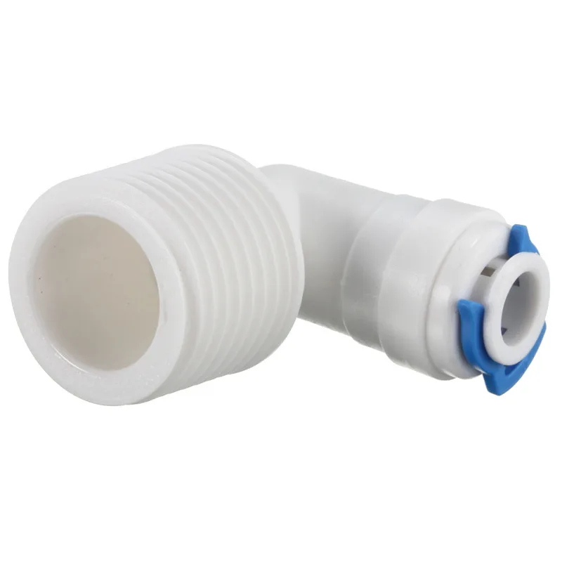 

1/4 To 1/2 Inch Tube Water Purifiers Connector Elbow Quick Connector Reverse Osmosis System Fittings Quick Connector