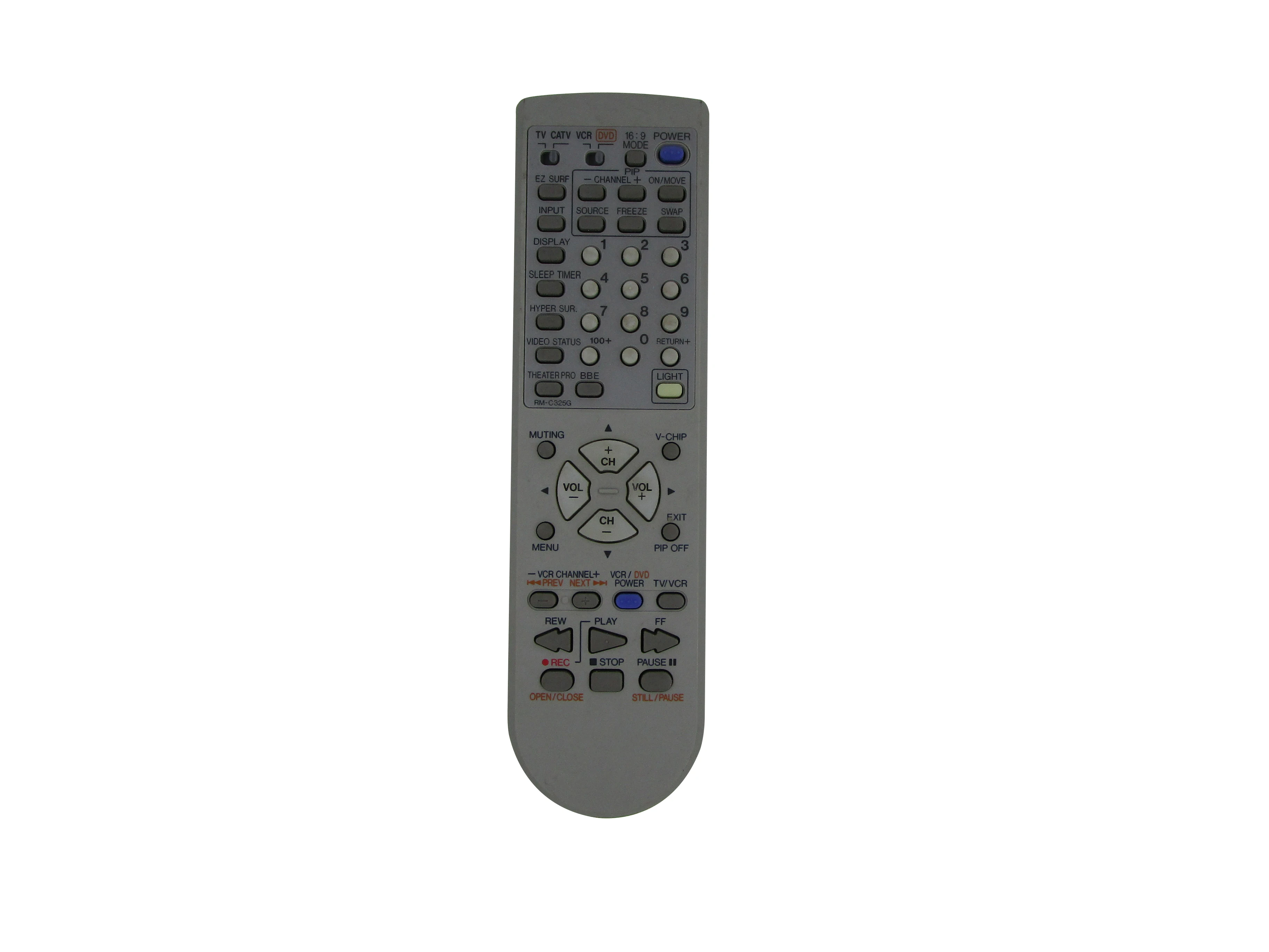 Telecomando Per Jvc Av-32D203 Av-32D302 Av-32D302M Av-32D303 Av-36D202Ah Av-36D202Am Colore Televisione Tv Crt