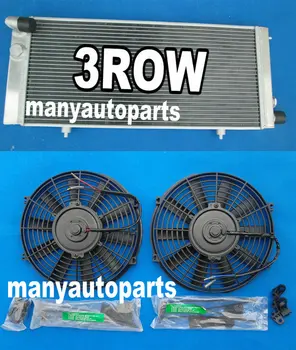 

Aluminum alloy radiator &TWO FANS for Peugeot 205 GTI 1.6L &1.9L 1984-1994 1985 1986 1987 88 89 90 91 92 93 94