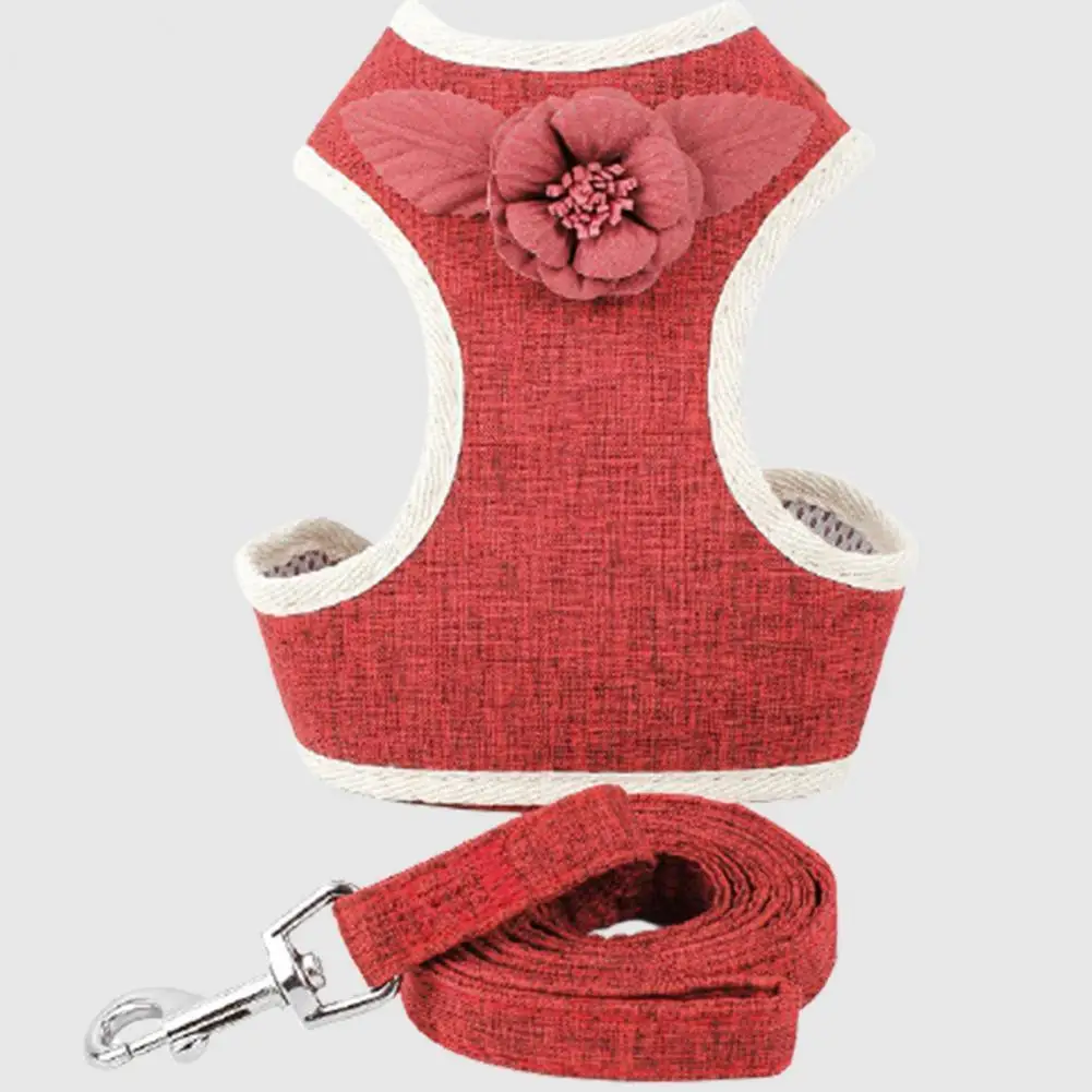 

Dog Adjustable Harness Bite Resistant Doggy Harness Small Medium Dog Use Puppy Harness