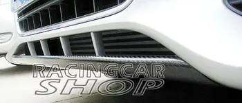

REAL CARBON FIBER FRONT SPLITTER BUMPER LIP SPOILER VALANCE ADD CENTRAL For AUDI A4 B8 2008-2012 A018