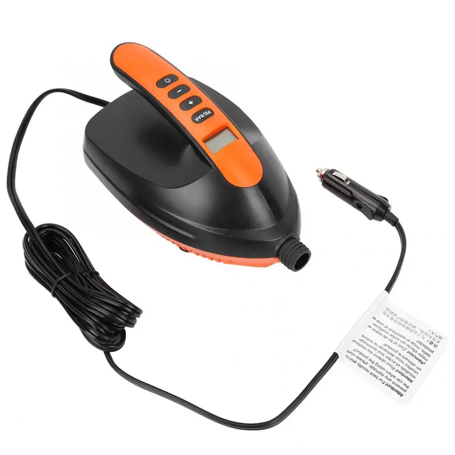 12V SUP Max 16/20 PSI Интеллектуальный надувной насос лодки высокого давления портативный цифровой воздушный насос для& весло доска пвх лодка