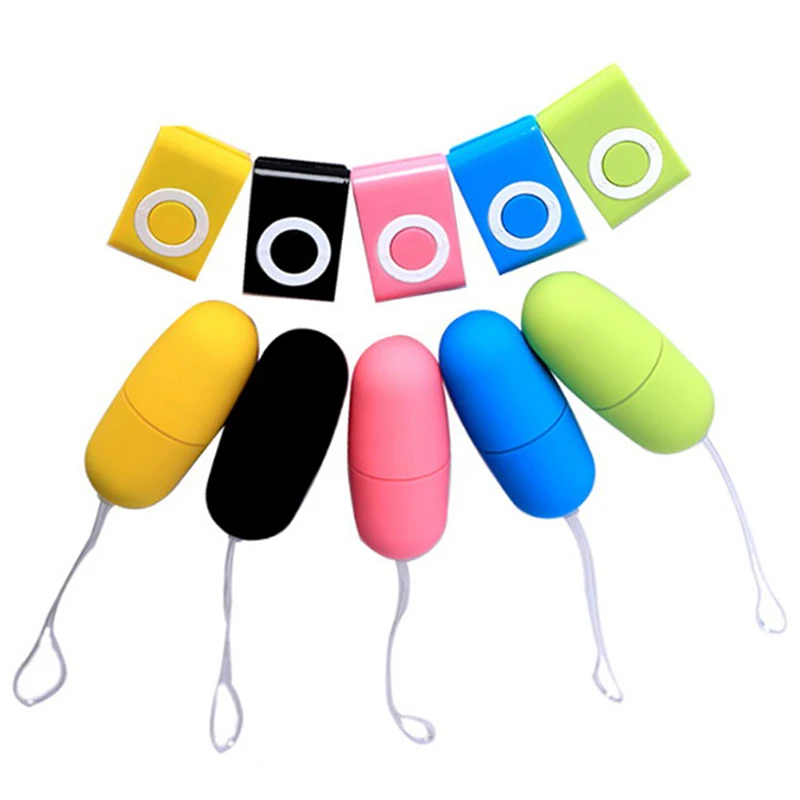 Women Vibrating Egg Portable Wireless Waterproof MP3 Style Vibrators Remote Control Body Massager Sex Toys Adult Products