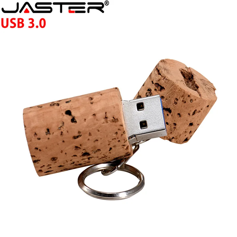 JASTER(10 шт бесплатный логотип) Деревянный USB 3,0 Пробка деревянный usb флэш-накопитель Флешка 4 ГБ 8 ГБ 16 ГБ 32 ГБ 64 Гб карта памяти