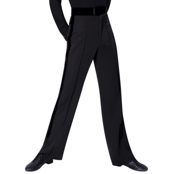 

2019 spring new Latin dance trousers Latin Dance Pants for Men Latin Trousers Ballroom Dancing Pants