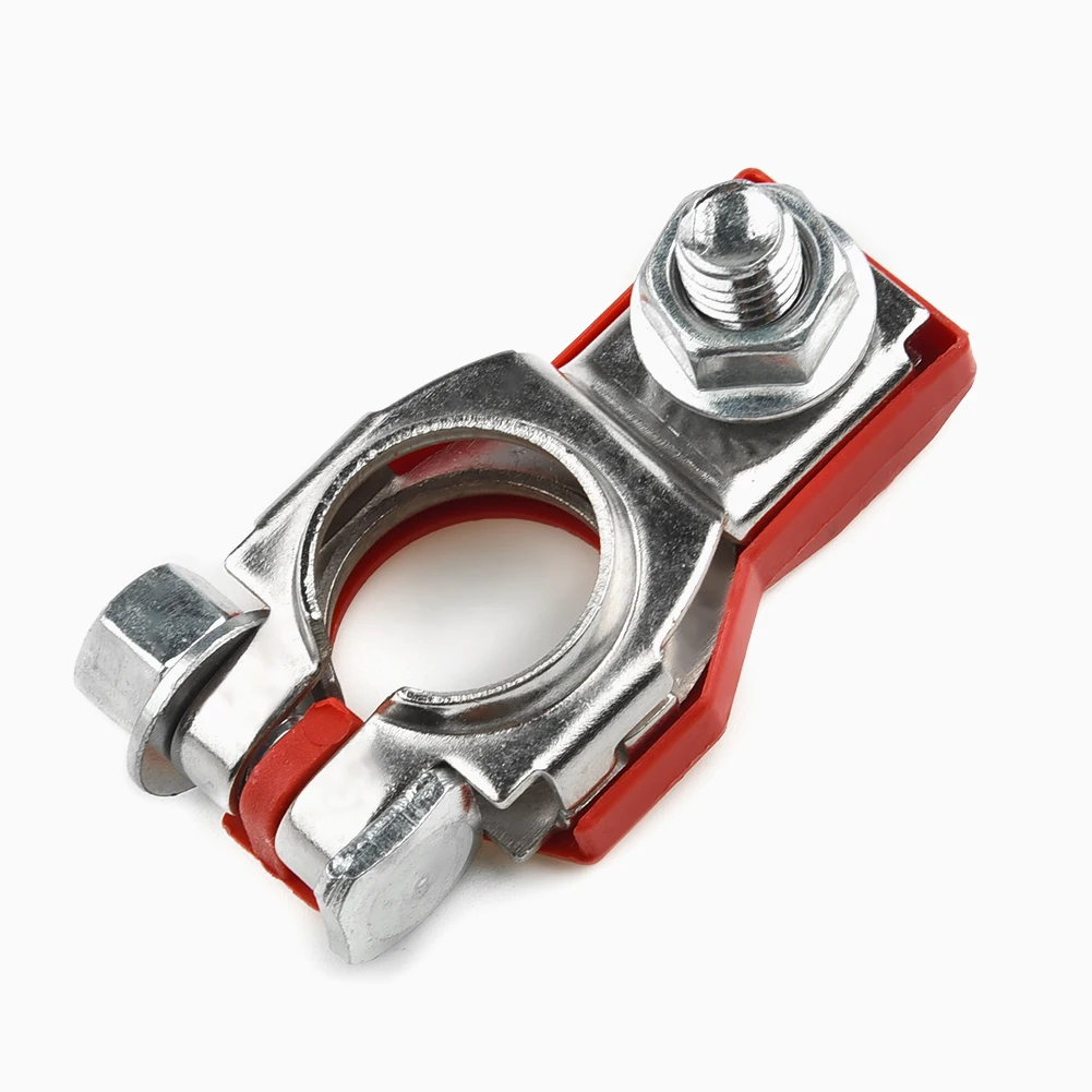 Красный положительный зажим для аккумуляторной клеммы Концевой Зажим