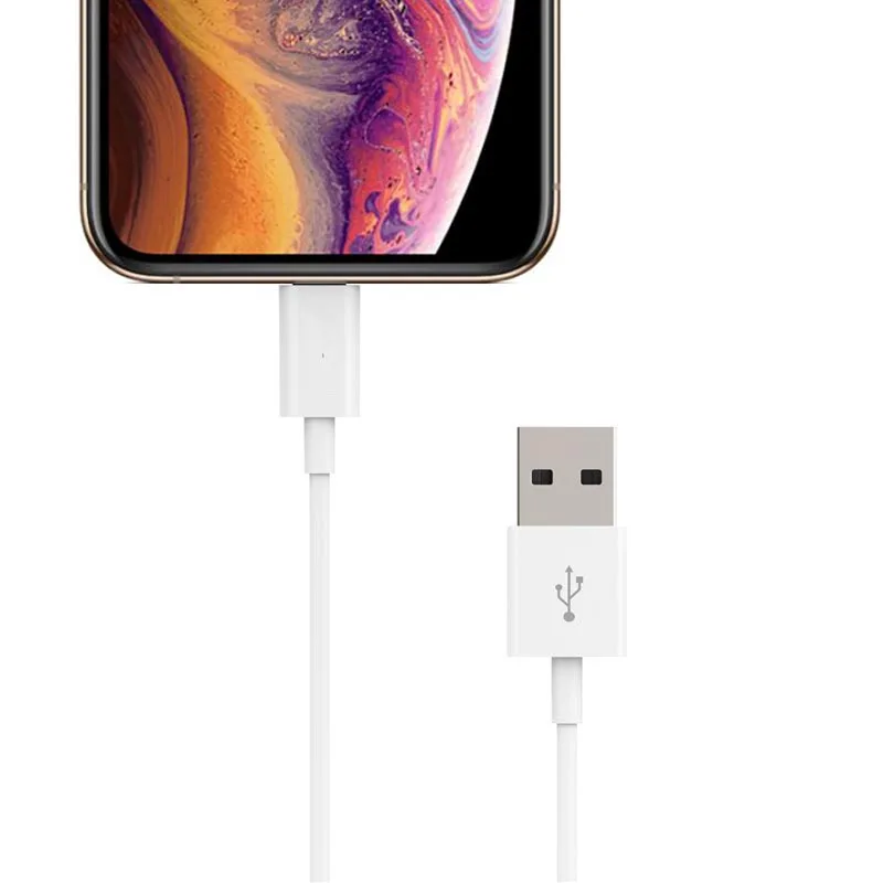 8-контактный usb-кабель для зарядного устройства для iPhone XS Max X XR 8 5 5S 6s 6 7 Plus IOS 12 11 оригинальная копия 8-контактный адаптер для зарядки и синхронизации данных