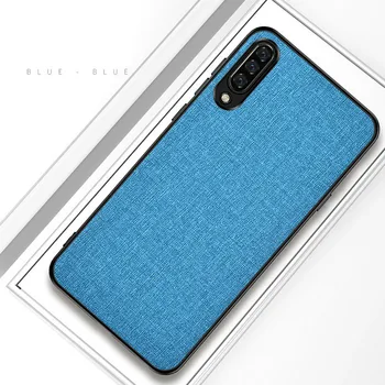 

30pcs/lot For Huawei Honor 9X Business Canvas Hard PC Vintage Denim Jeans Case For Huawei Honor 9X Pro