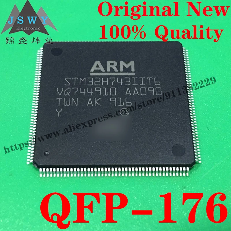 

STM32H750VBT6 STM32H743ZIT6 STM32H743IIT6 STM32H743IIK6 ARM Microcontroller-MCU IC Chip Use for the arduino nano uno Free Ship
