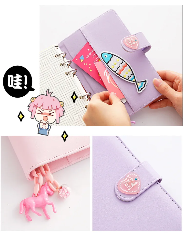 Креативный милый розовый набор справочников для девочек Bullet journal notebook s Planner аксессуары для ноутбуков школьные принадлежности Канцтовары 016050