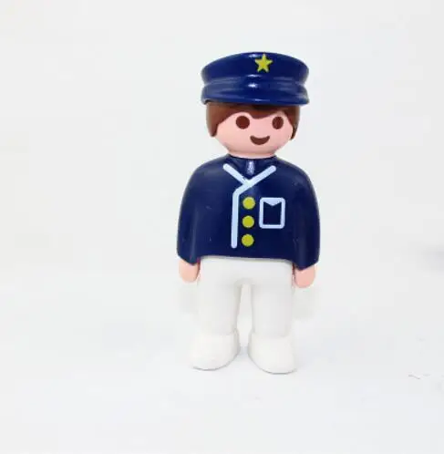 Playmobil Фигурка Игрушки мини фигурка Playmobil полицейская принцесса военные фигурки аксессуары Refills игрушки - Цвет: 18