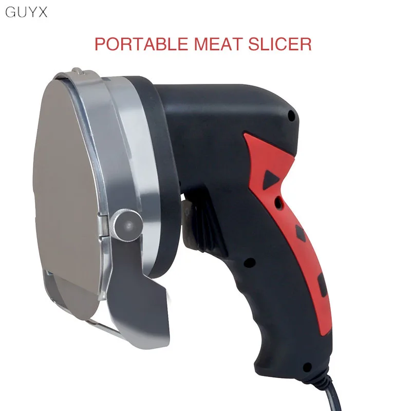 

Wave Shape Portable meat slicer special handheld electric meat slicer turkey barbecue slicer stainless steel