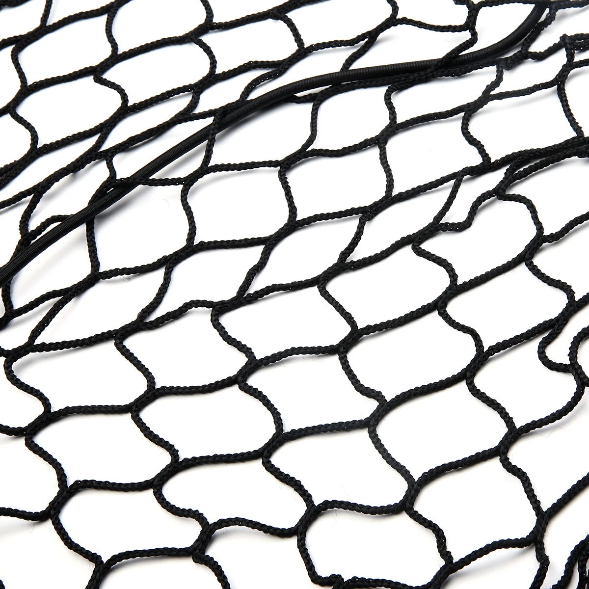 1PC Car Elastic Nylon Rear Cargo Trunk Storage Flexible Mesh Net Cargo Organizer With 4 Self-locking Hooks